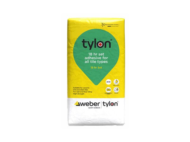 20kg TYLON 18H Porcelain - WEBER