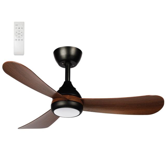 Ceiling Fan 18W LED/30W Motor (black)