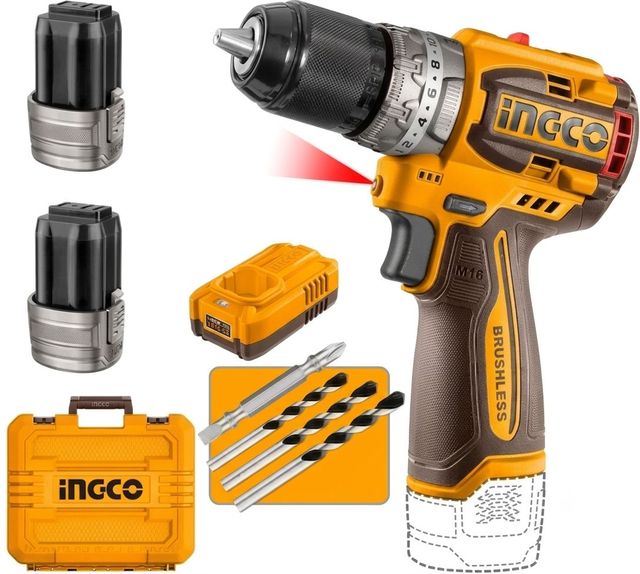 Cordless Drill 60NM + Acc/kit
