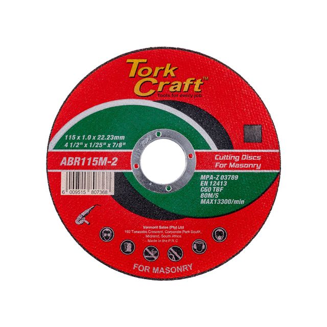 Cutting Disc Masonry 1.0X115MM